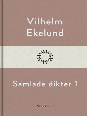 cover image of Samlade dikter 1
